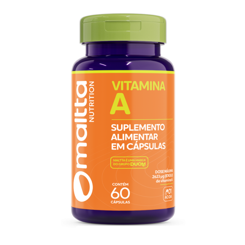 imagem do produto VITAMINA A 60CAPS - MALTTA